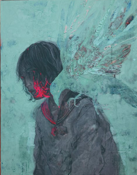 「脈うつ」  川島めぐみ　24歳　熊本県